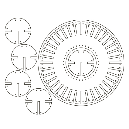 Layout do jogo da velha adaptado para a gincana.